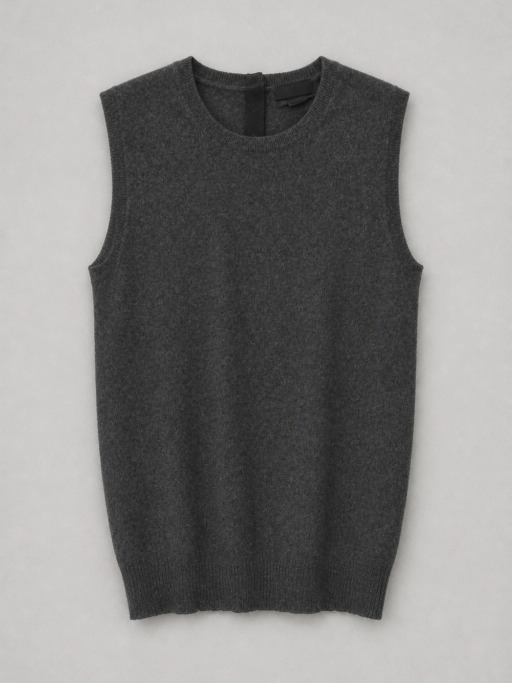 J. Crew Charcoal Gray Italian  Cashmere Crewneck Sweater